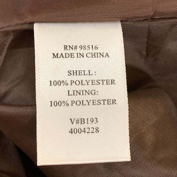 Vintage Coldwater Creek Size 18W Leopard Blazer Jacket Tapestry Fall Colors - Picture 11 of 11